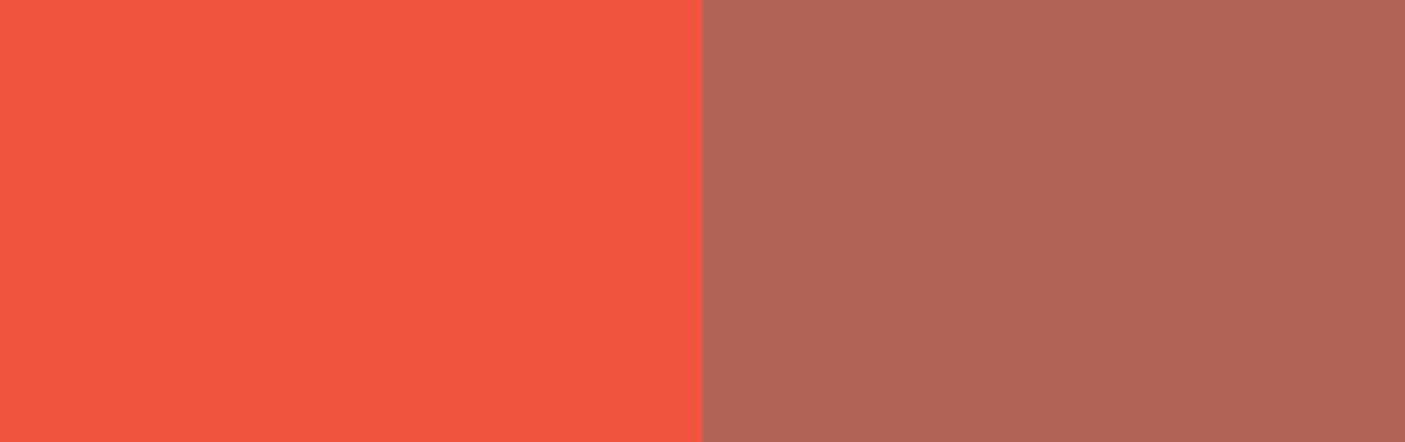 Two contrasting colors of different tone.