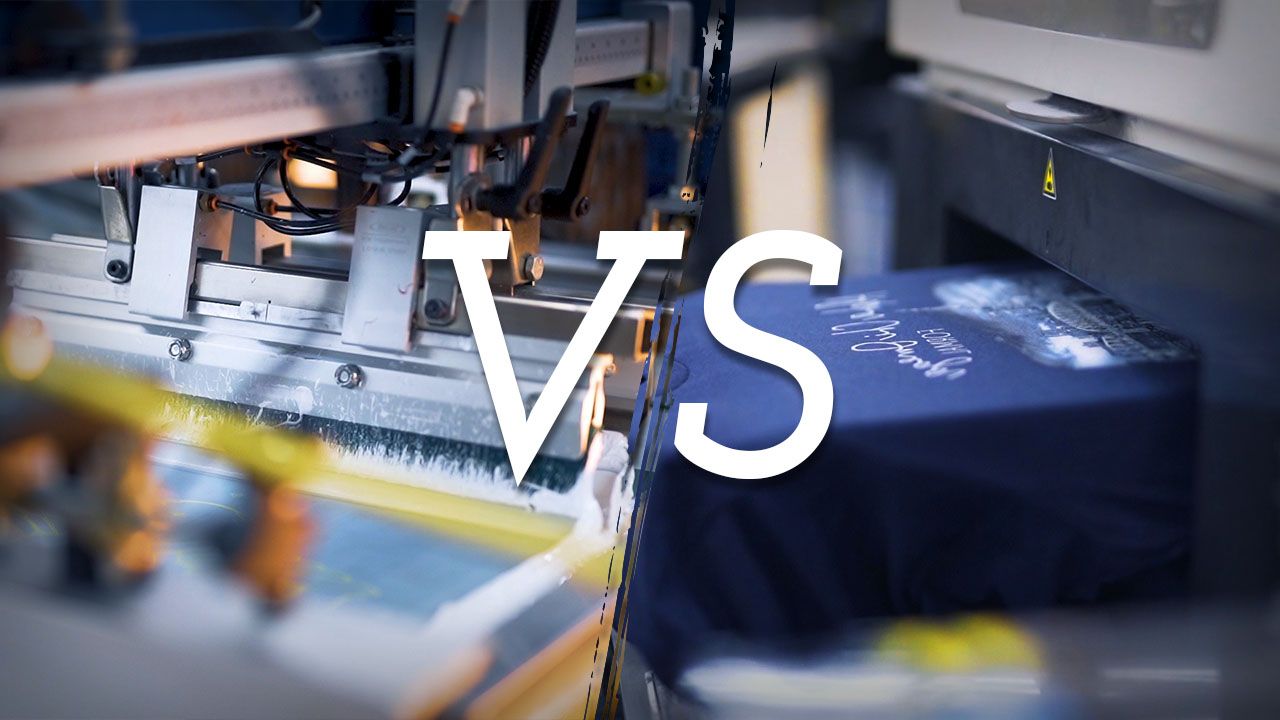 Print Style Breakdown: The Difference Between Digital and Screen Printing