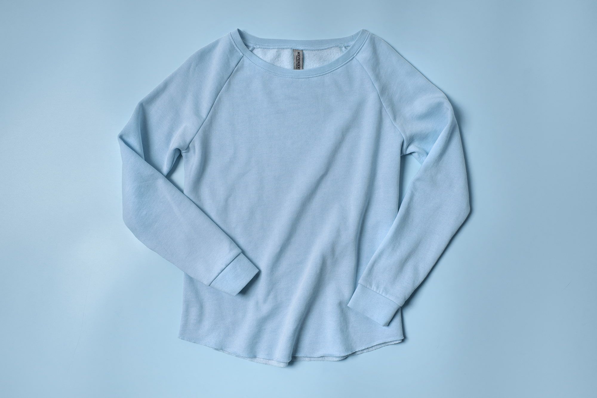 Flatlay of Ladies Wave Wash Sweatshirt.