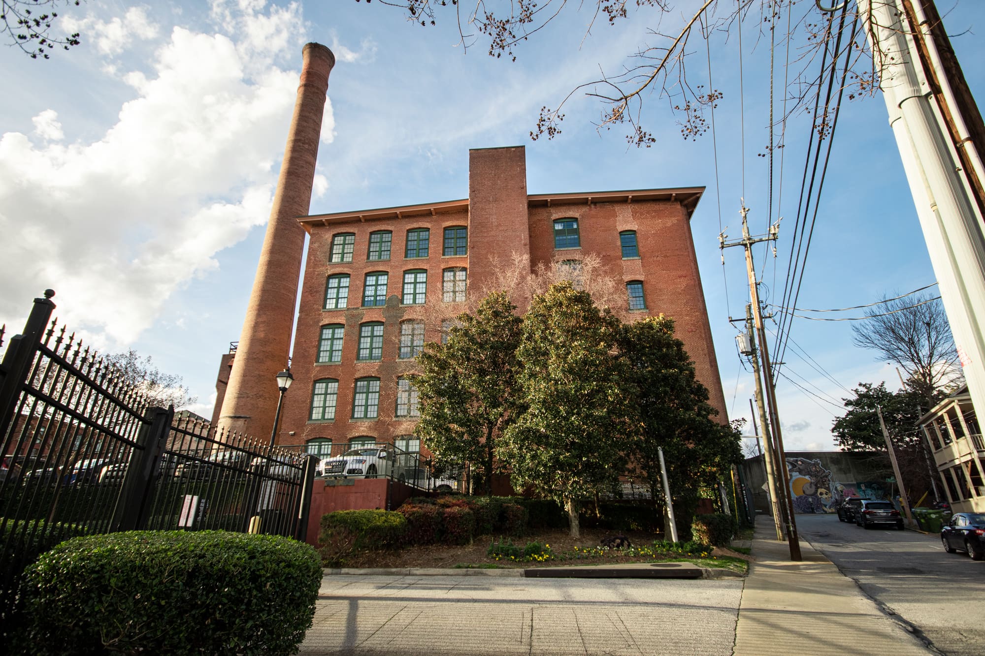 Photo of the Fulton Bag and Cotton Mill.