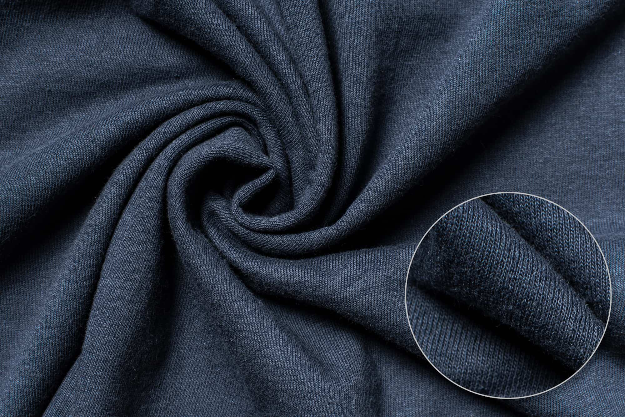 Fabric detail of the Gildan Ultra Cotton Tee.