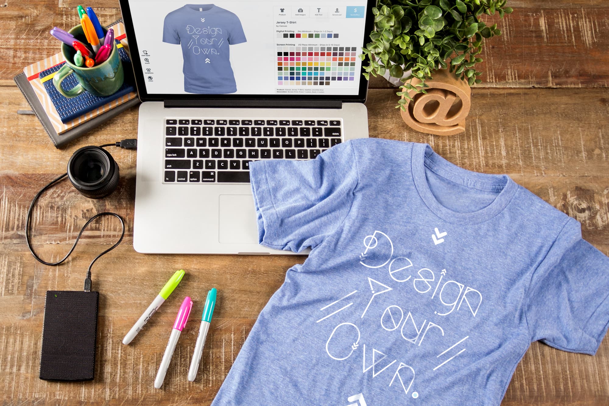 Characteristic Conceit Realm How We Make Designing A T-Shirt Online Possible | UberPrints