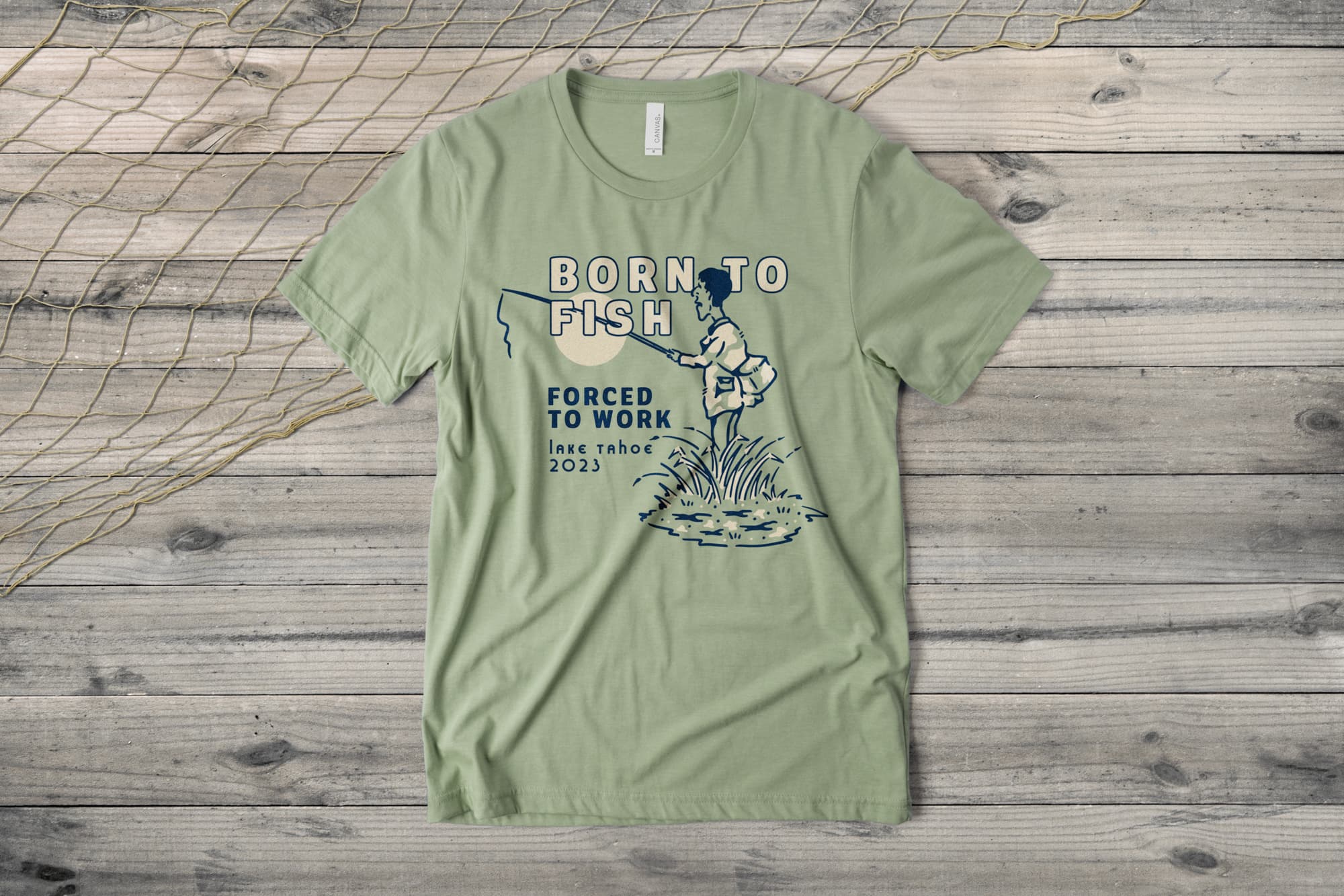 design your own fishing t shirts