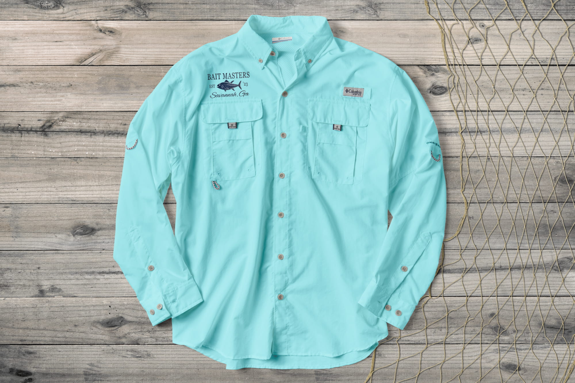 Fishing Shirt - Design 1 – Mortimer Apparel