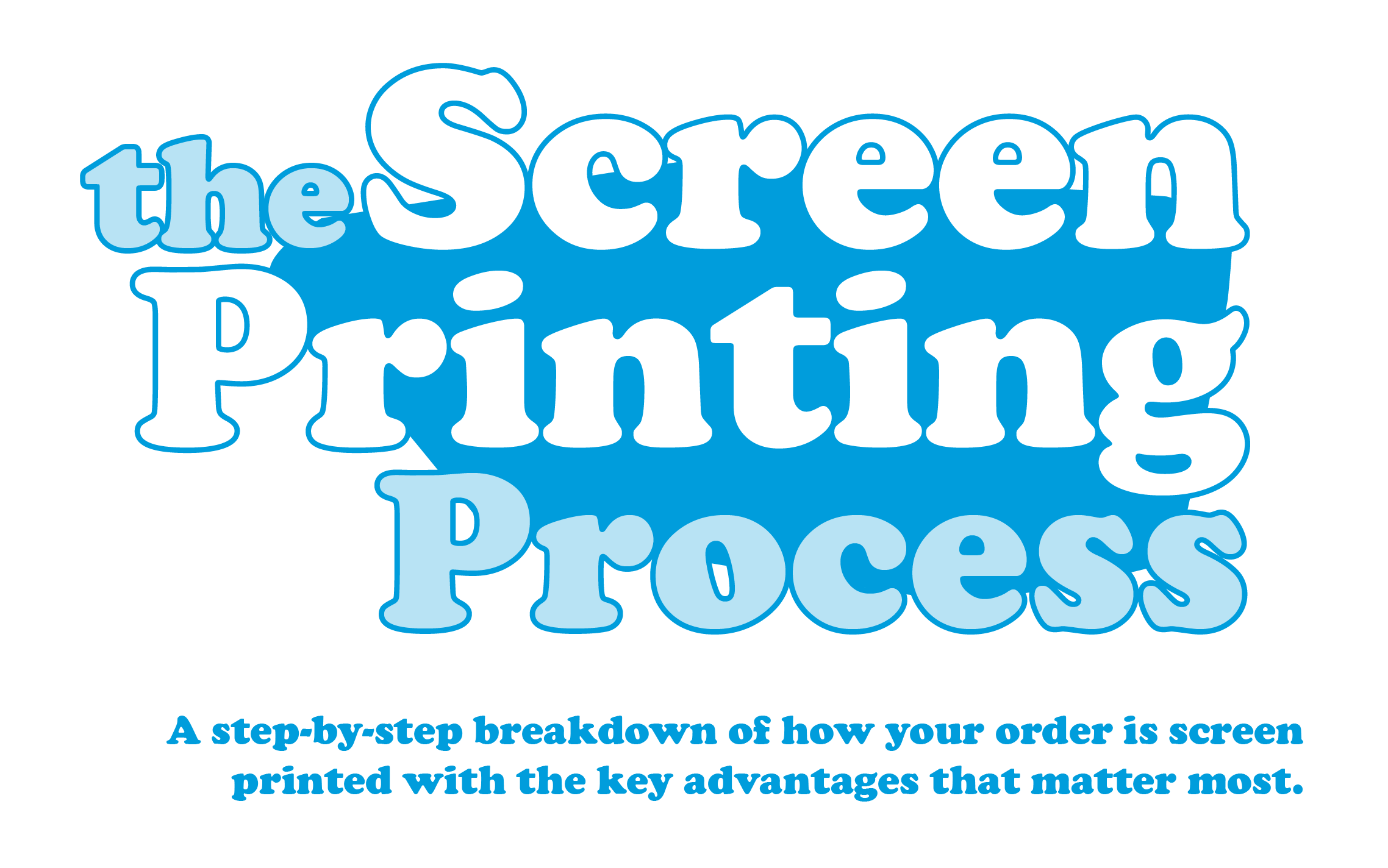 The Screen Printing Process - Infographic