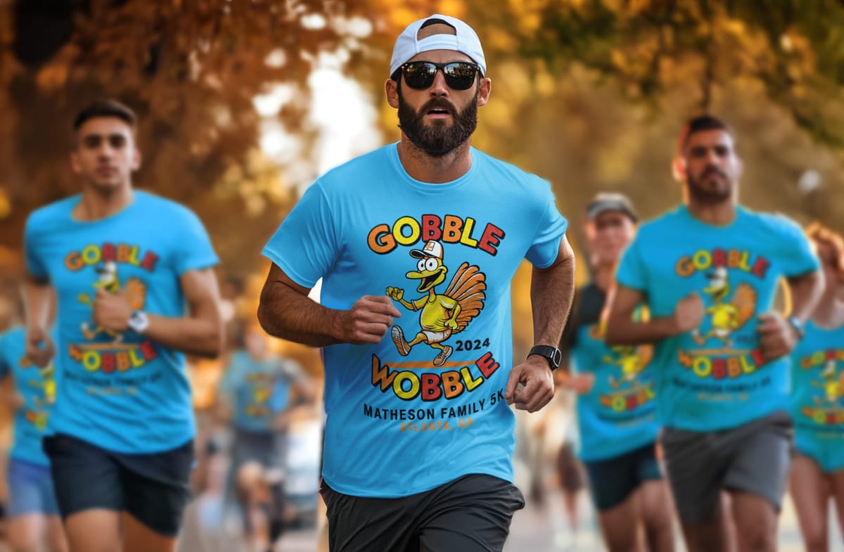 top turkey trot t-shirt design ideas for your next run