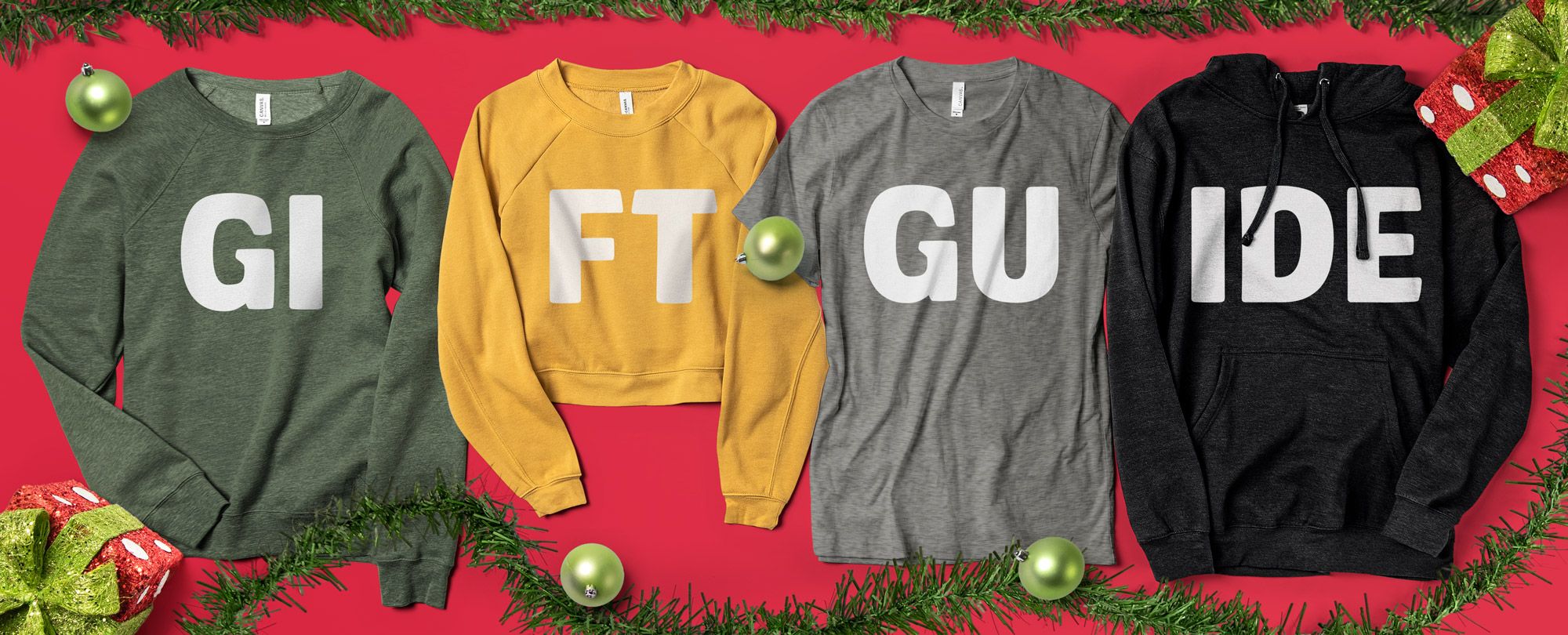 Make it Personal: Custom Apparel for the Holidays | Gift Guide